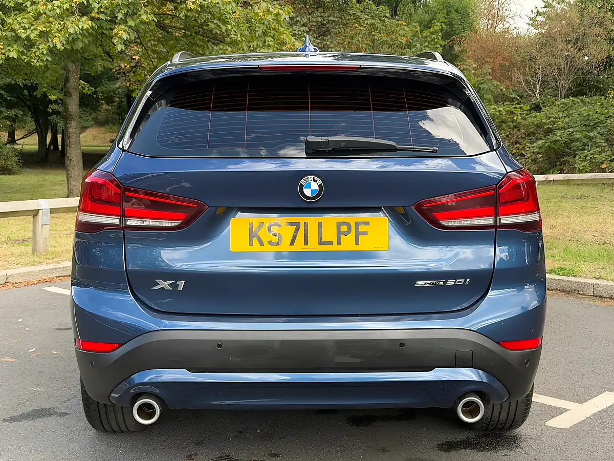 Used 2021 BMW X1 Se Phytonic Blue - Interior and Exterior details 4