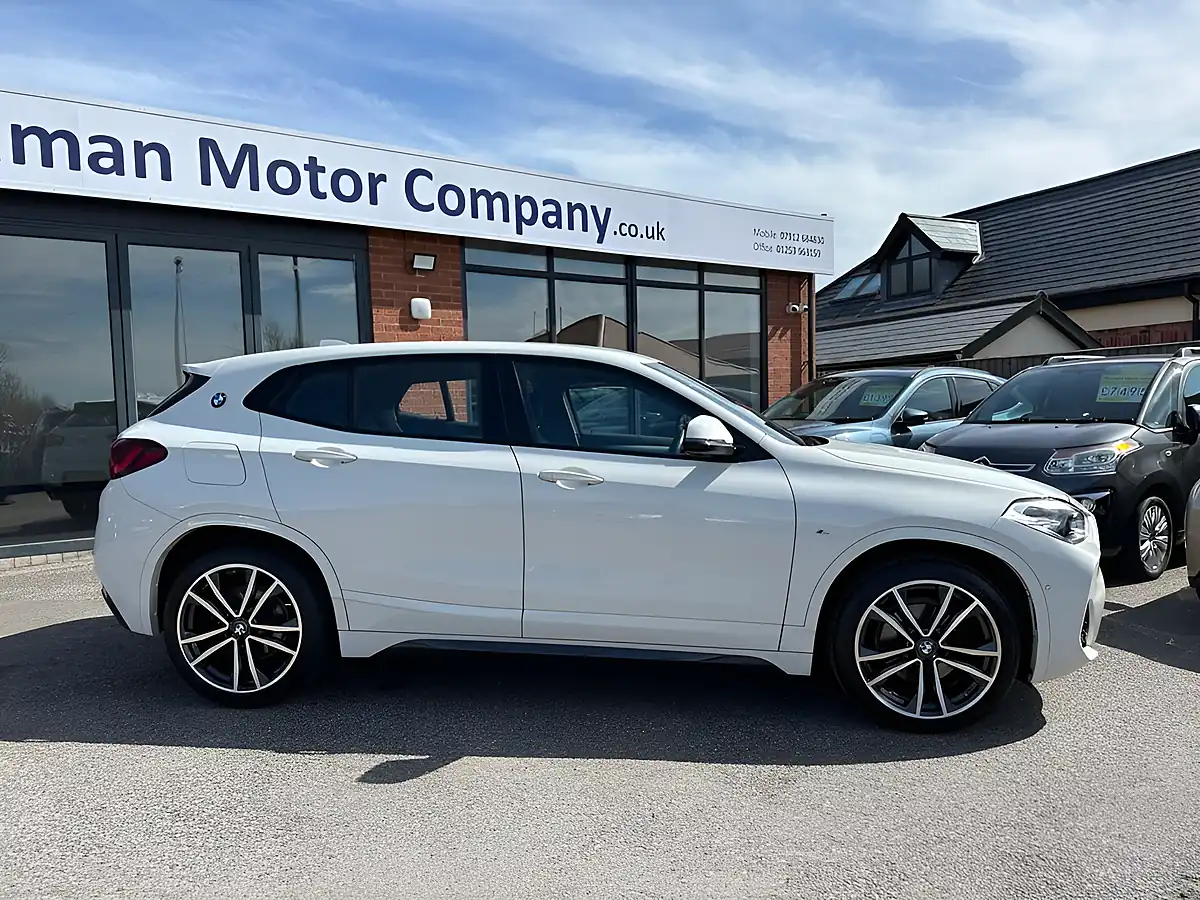 Used 2021 BMW X2 M Sport Alpine White - Interior and Exterior details 8