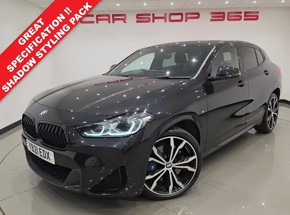 Used 2021 BMW X2 M Sport Black - Front View