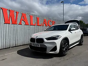 Used 2021 BMW X2 M Sport X White - Interior and Exterior details 11