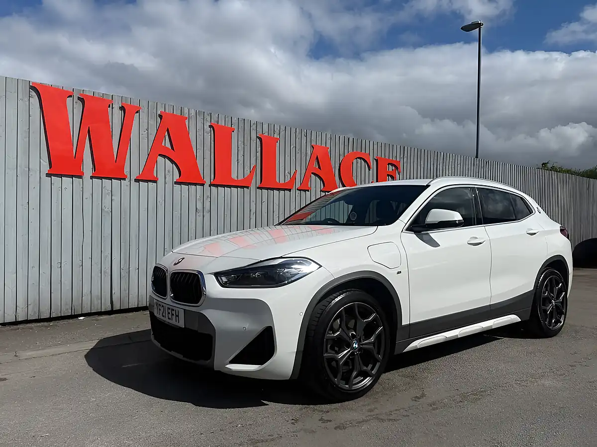 Used 2021 BMW X2 M Sport X White - Interior and Exterior details 8