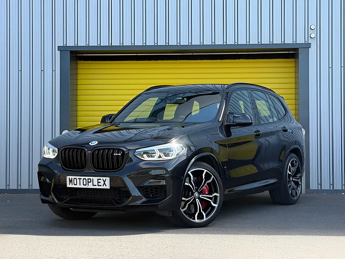 Used 2021 BMW X3 M Competition Black - Front View