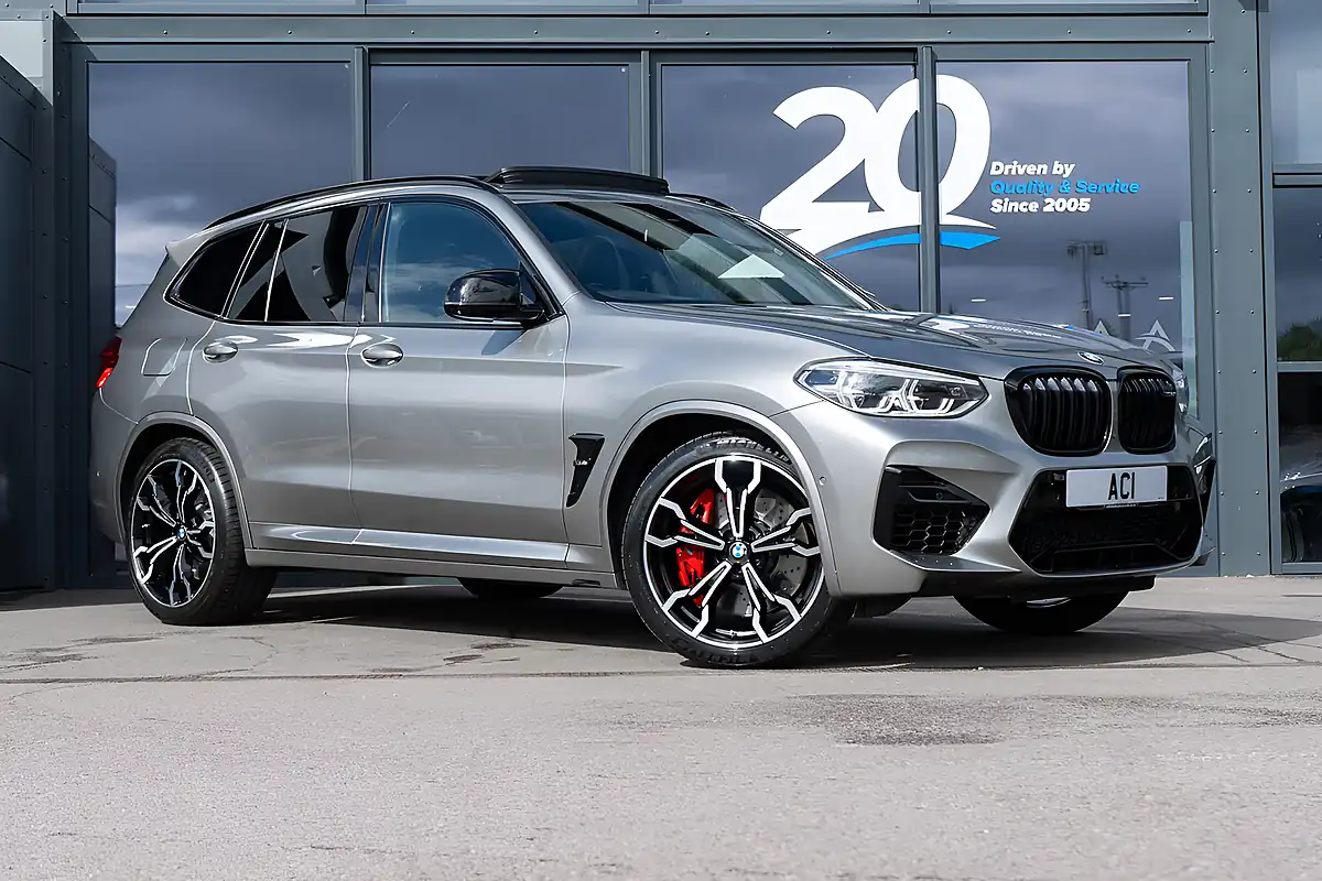 Used 2021 BMW X3 M Competition Donington Grey - Interior and Exterior details 8