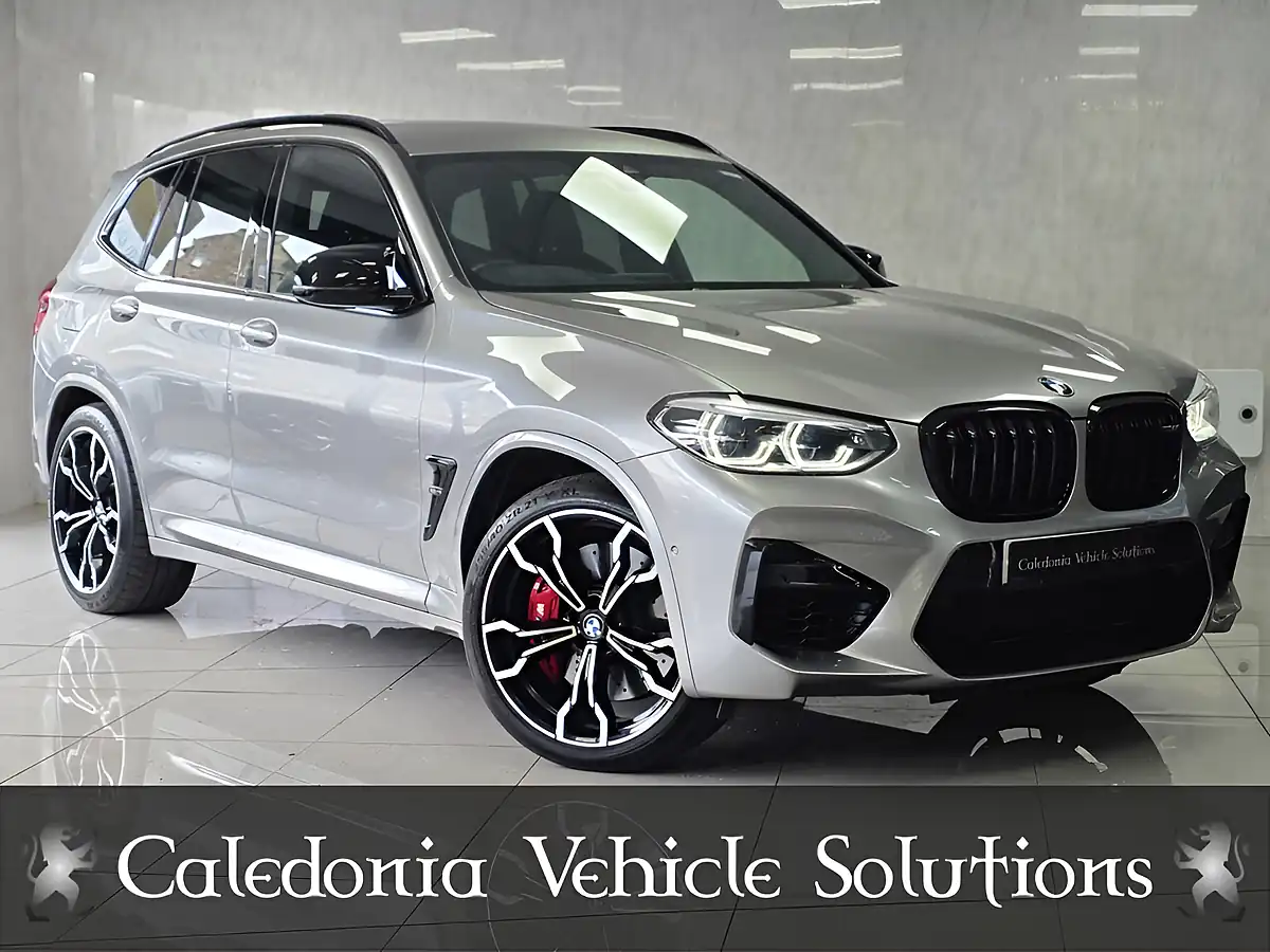 Used 2021 BMW X3 M Competition Donnington Grey - Front View