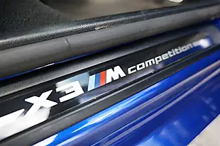 Used 2021 BMW X3 M Competition Marina Bay Blue - Interior and Exterior details 14