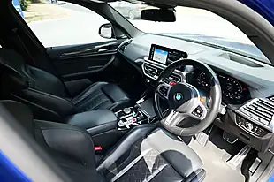 Used 2021 BMW X3 M Competition Marina Bay Blue - Interior and Exterior details 15
