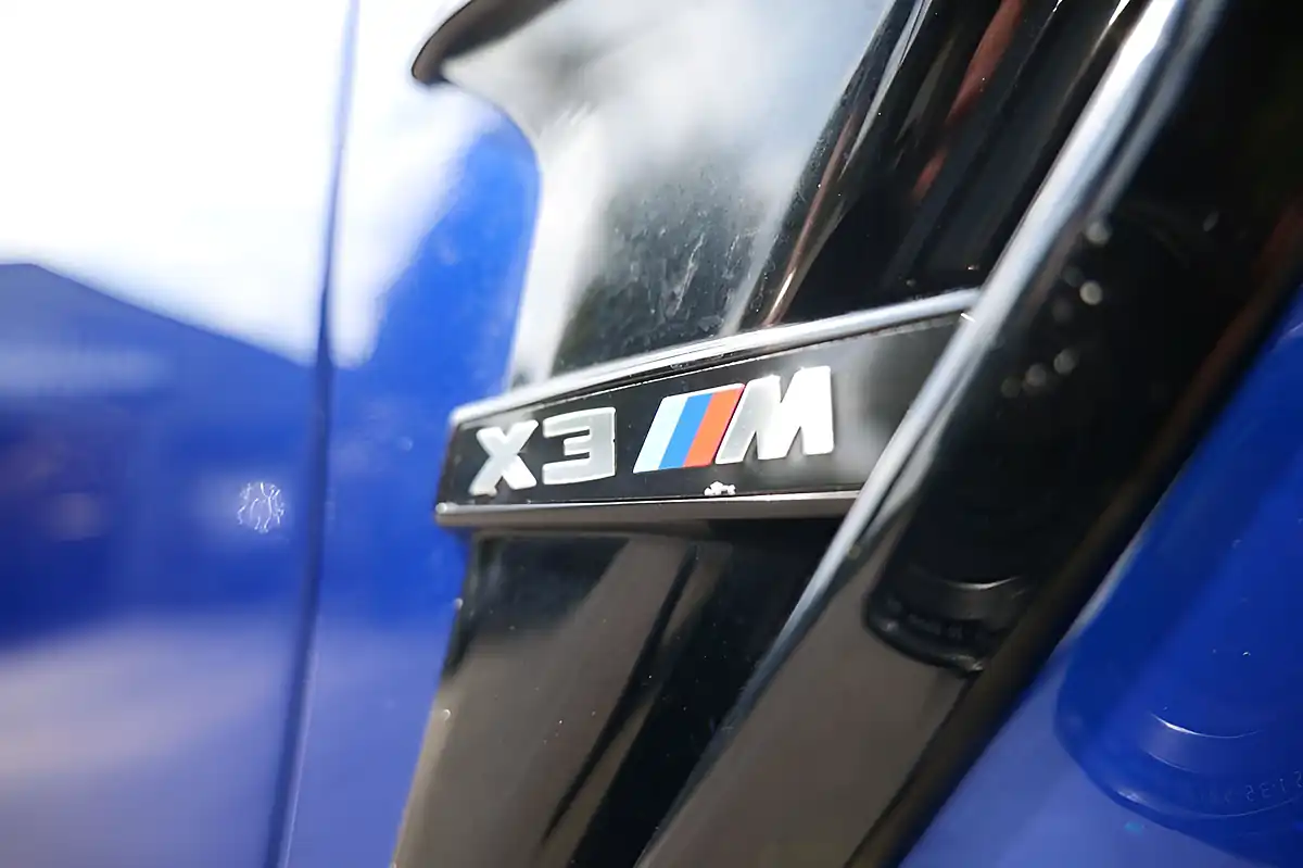 Used 2021 BMW X3 M Competition Marina Bay Blue - Interior and Exterior details 18