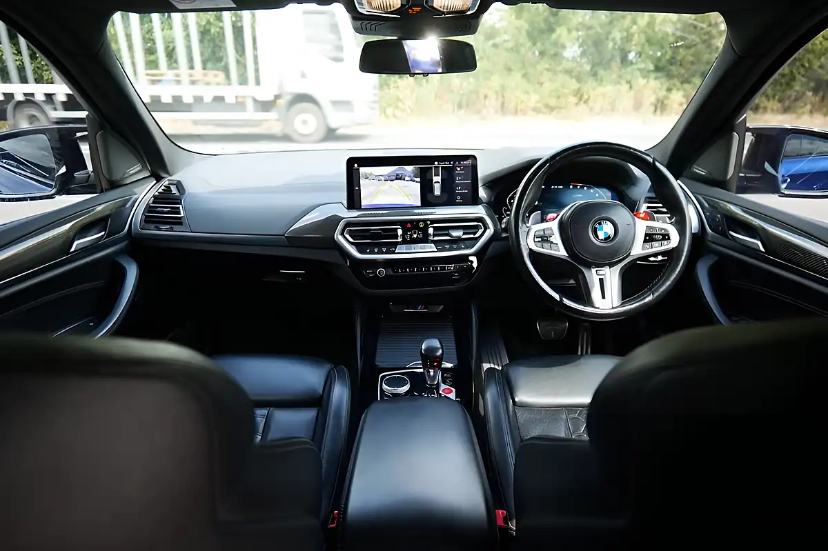 Used 2021 BMW X3 M Competition Marina Bay Blue - Interior and Exterior details 3