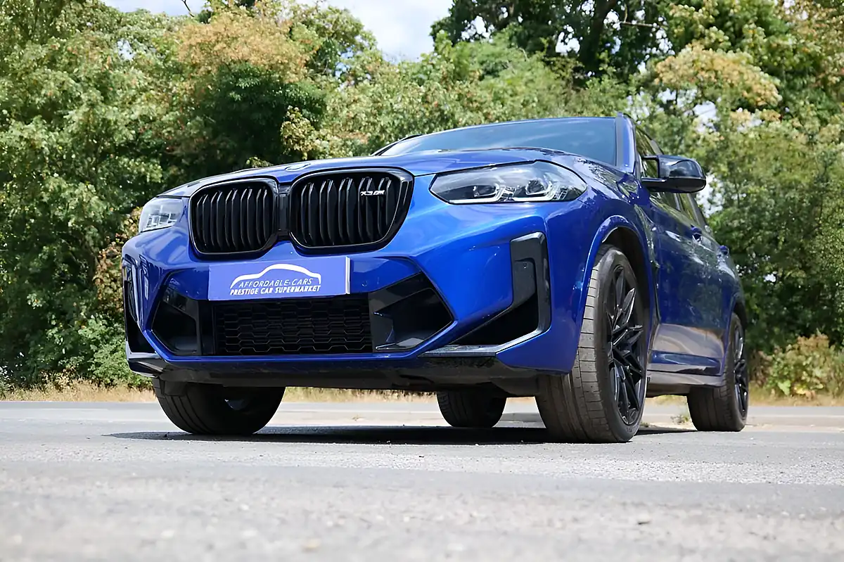 Used 2021 BMW X3 M Competition Marina Bay Blue - Interior and Exterior details 6