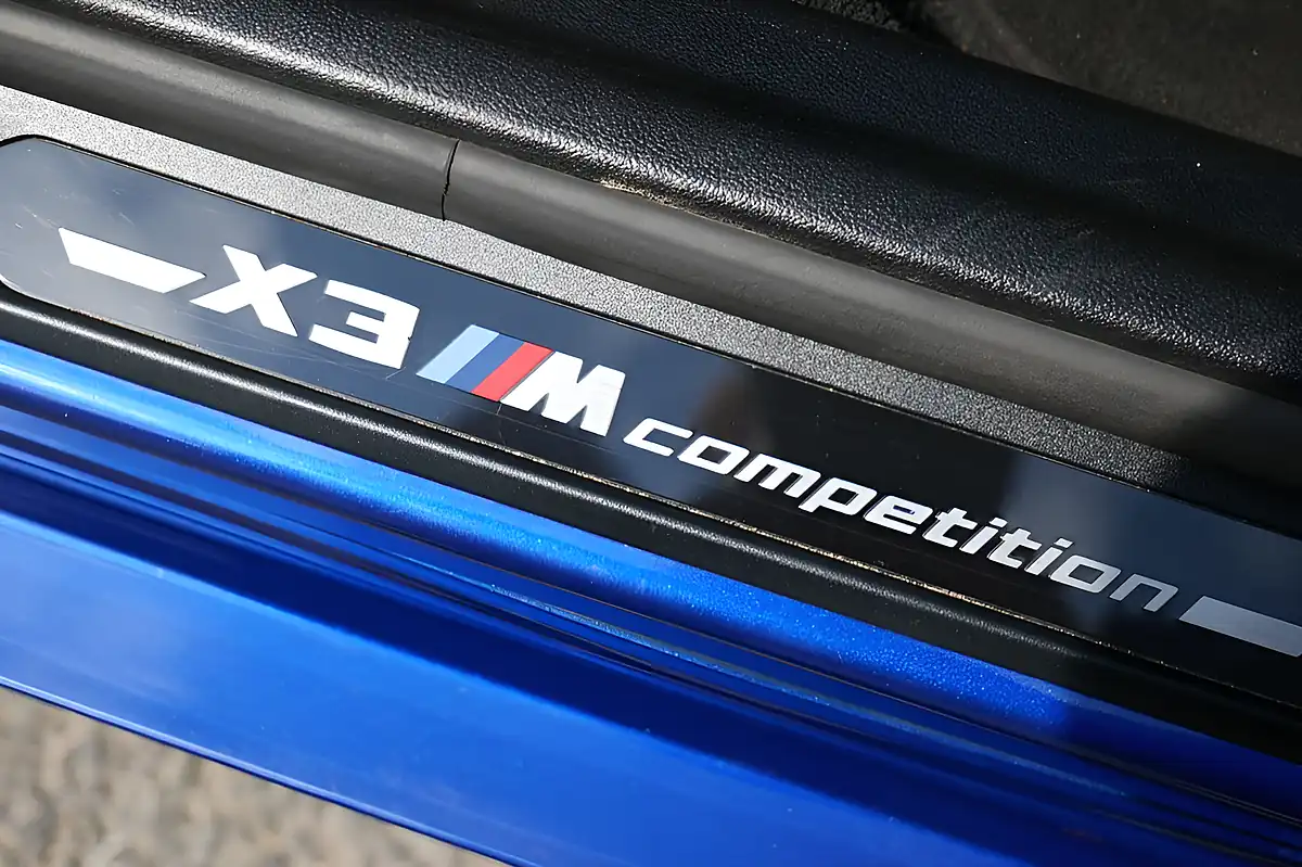 Used 2021 BMW X3 M Competition Marina Bay Blue - Interior and Exterior details 8