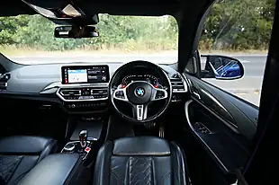 Used 2021 BMW X3 M Competition Marina Bay Blue - Interior and Exterior details 9