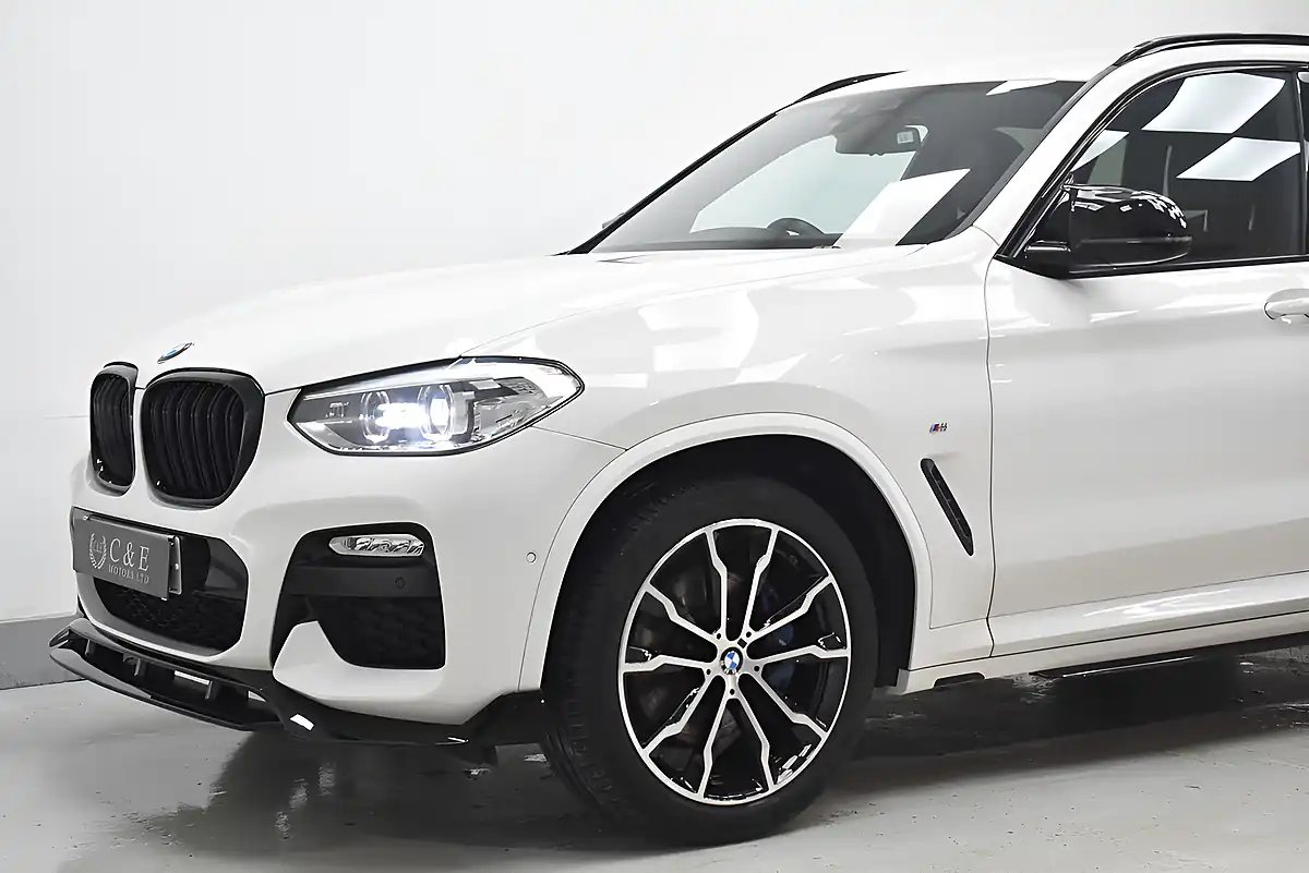 Used 2021 BMW X3 M Sport Alpine White - Interior and Exterior details 3