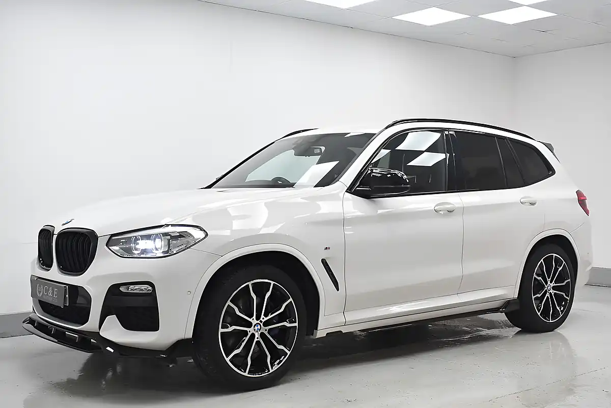 Used 2021 BMW X3 M Sport Alpine White - Interior and Exterior details 4
