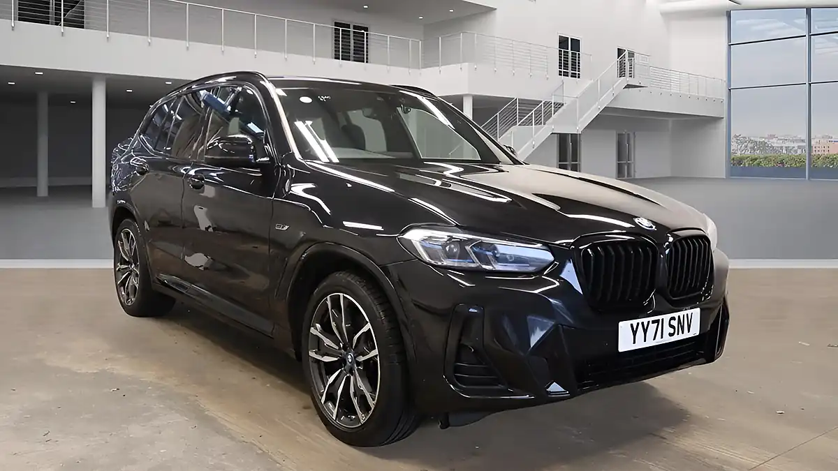 Used 2021 BMW X3 M Sport Black - Front View