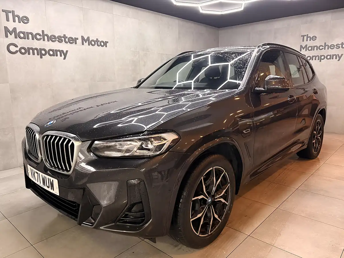 Used 2021 BMW X3 M Sport Grey - Front View