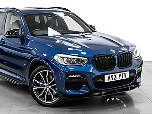 Used 2021 BMW X3 M Sport Phytonic Blue - Interior and Exterior details 10
