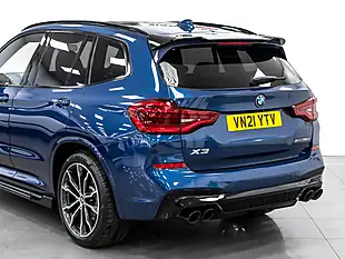 Used 2021 BMW X3 M Sport Phytonic Blue - Interior and Exterior details 11
