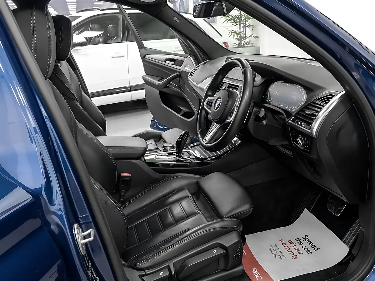 Used 2021 BMW X3 M Sport Phytonic Blue - Interior and Exterior details 16