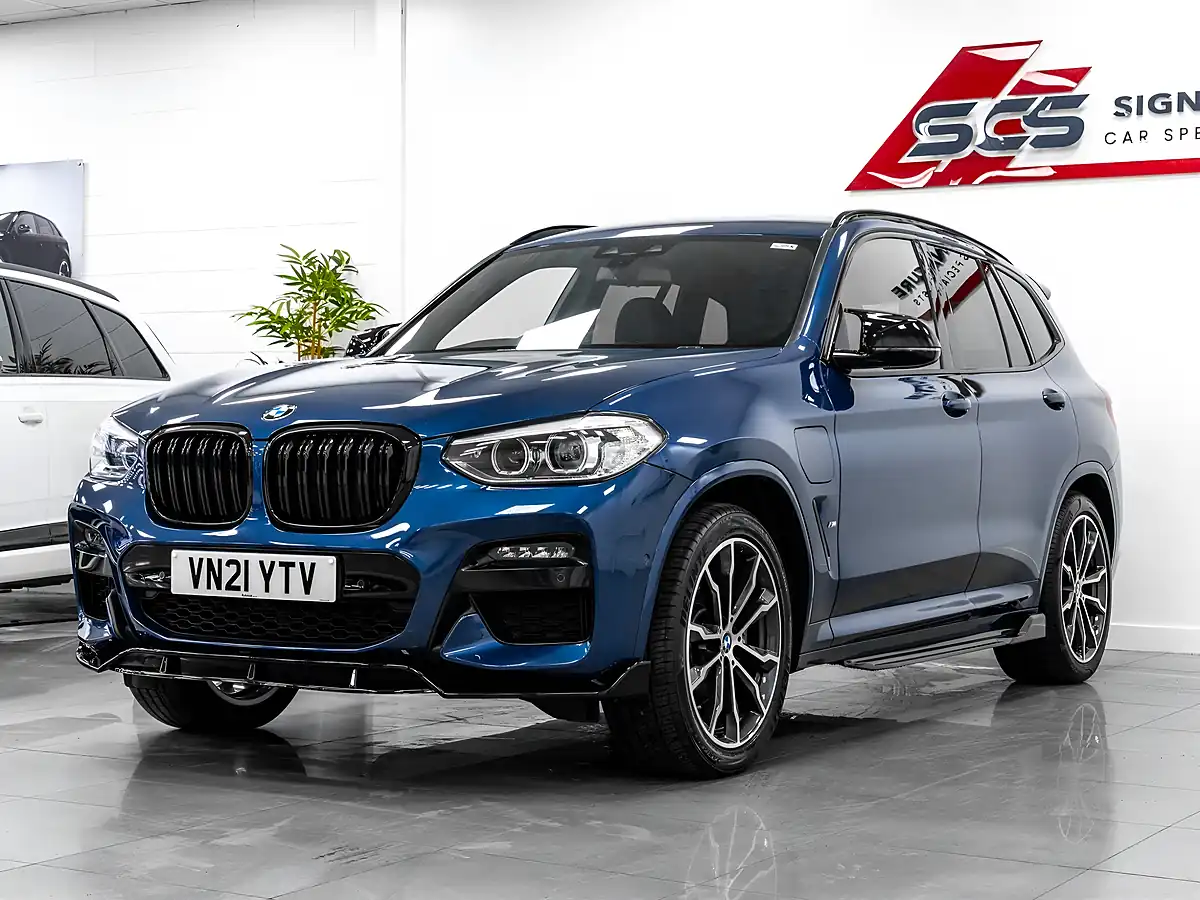 Used 2021 BMW X3 M Sport Phytonic Blue - Interior and Exterior details 2