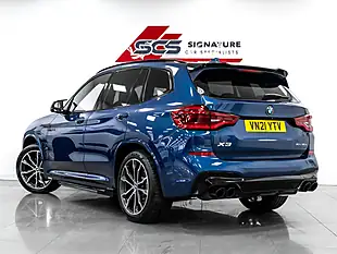 Used 2021 BMW X3 M Sport Phytonic Blue - Interior and Exterior details 4