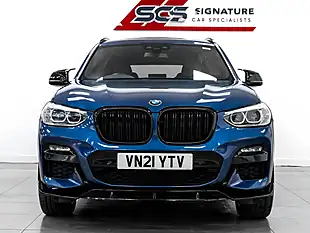 Used 2021 BMW X3 M Sport Phytonic Blue - Interior and Exterior details 6