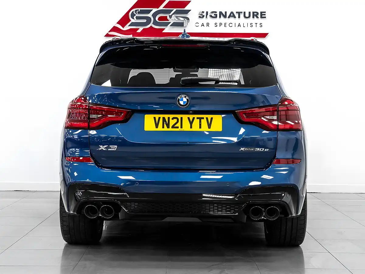 Used 2021 BMW X3 M Sport Phytonic Blue - Interior and Exterior details 7