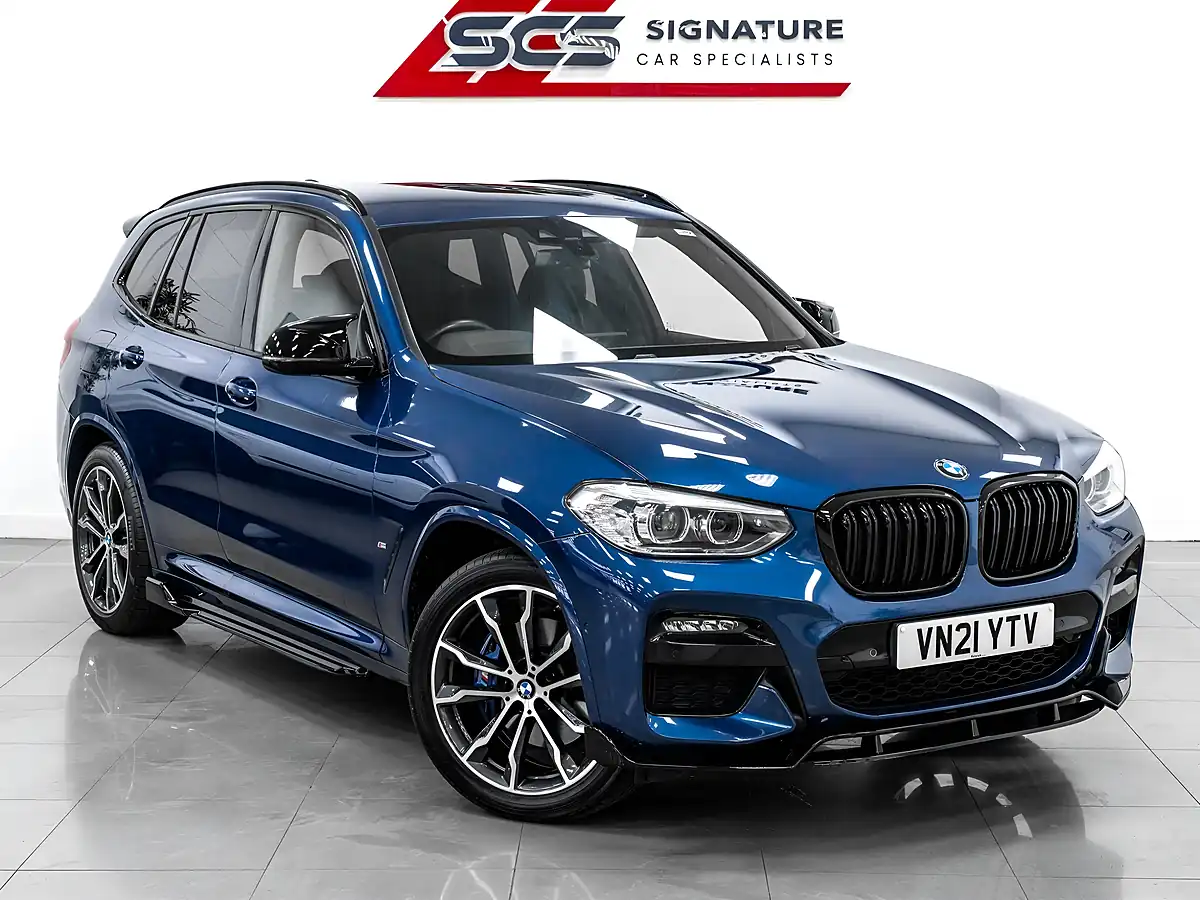Used 2021 BMW X3 M Sport Phytonic Blue - Interior and Exterior details 8