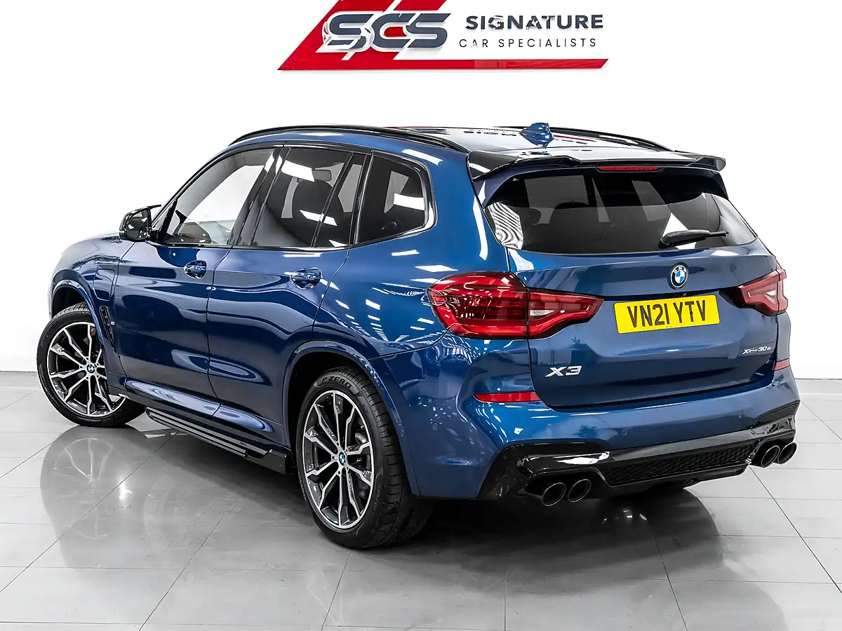 Used 2021 BMW X3 M Sport Phytonic Blue - Interior and Exterior details 9