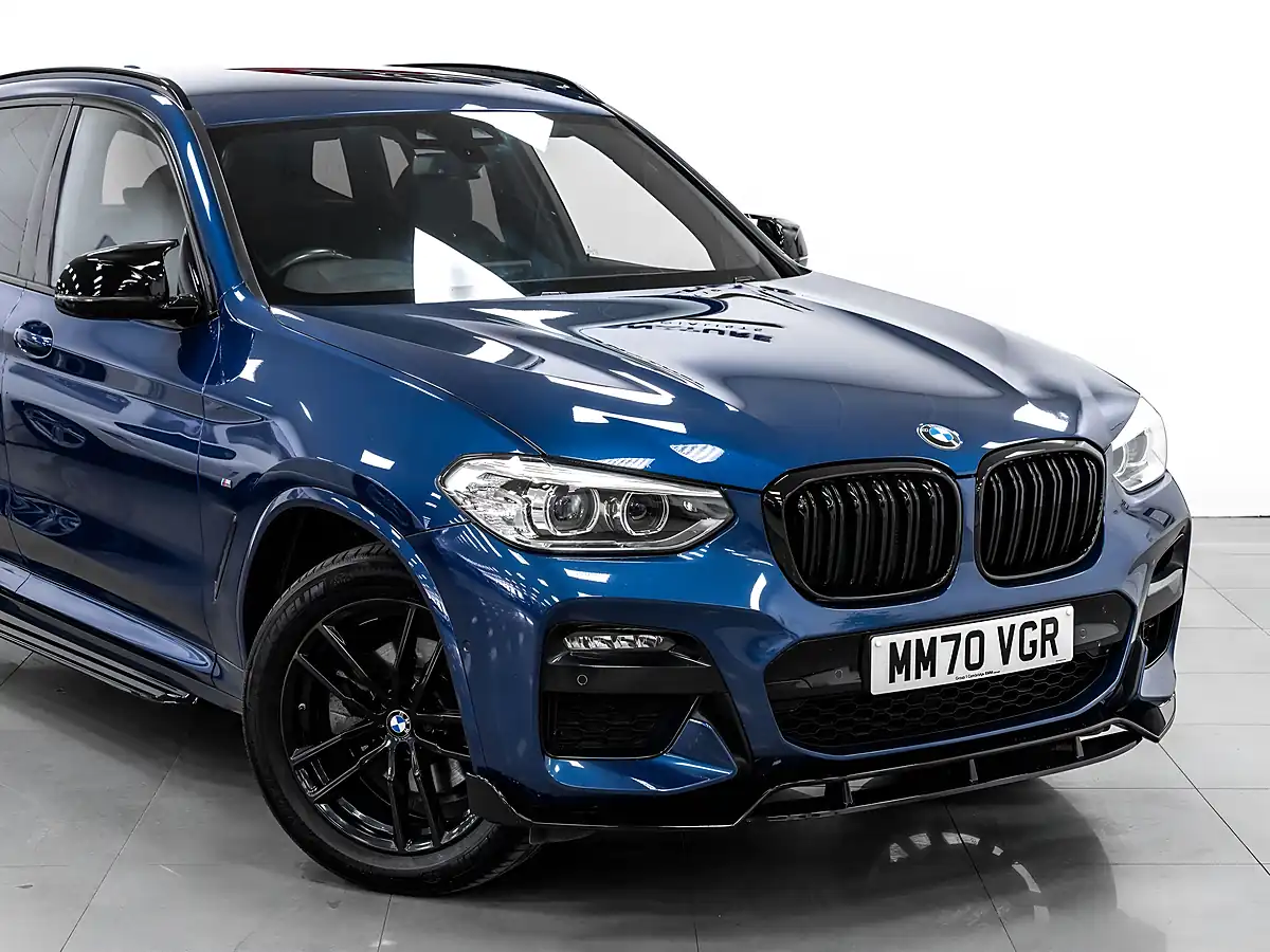 Used 2021 BMW X3 M Sport Phytonic Blue - Interior and Exterior details 10