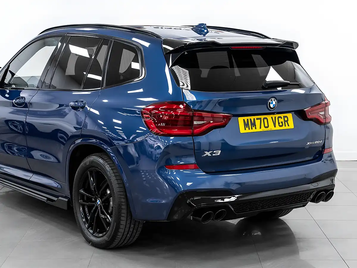 Used 2021 BMW X3 M Sport Phytonic Blue - Interior and Exterior details 11