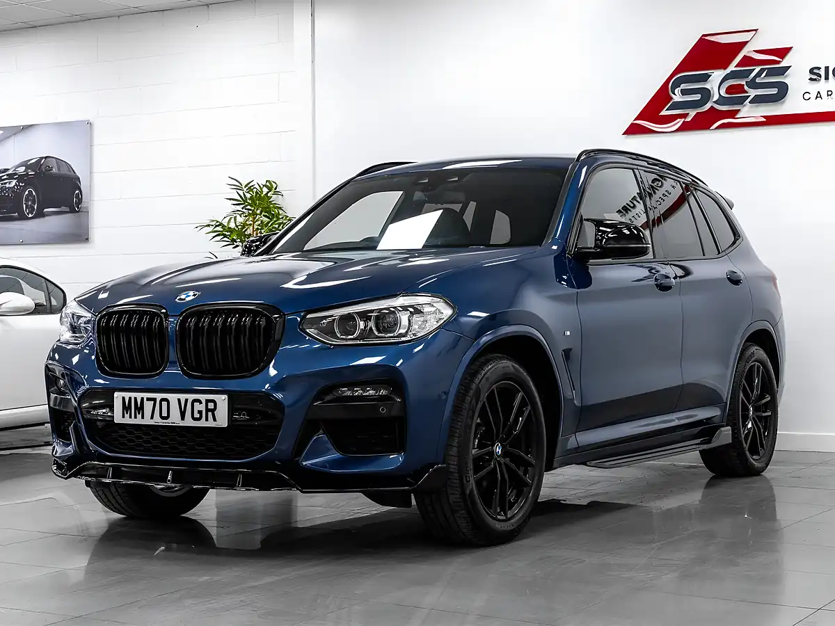 Used 2021 BMW X3 M Sport Phytonic Blue - Interior and Exterior details 2