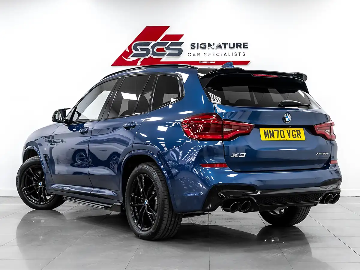 Used 2021 BMW X3 M Sport Phytonic Blue - Interior and Exterior details 4