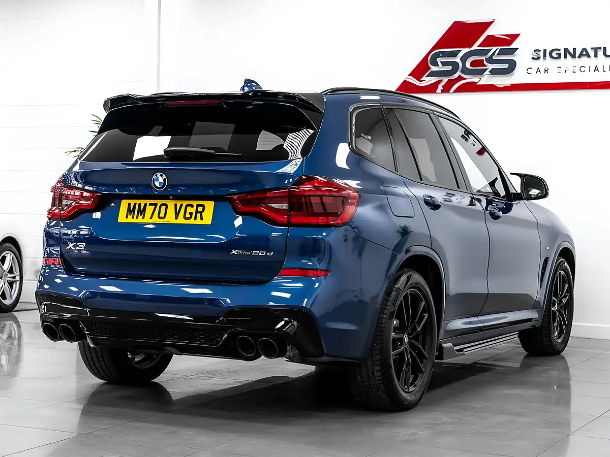 Used 2021 BMW X3 M Sport Phytonic Blue - Interior and Exterior details 5