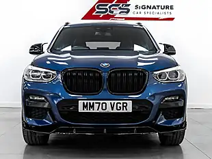 Used 2021 BMW X3 M Sport Phytonic Blue - Interior and Exterior details 6