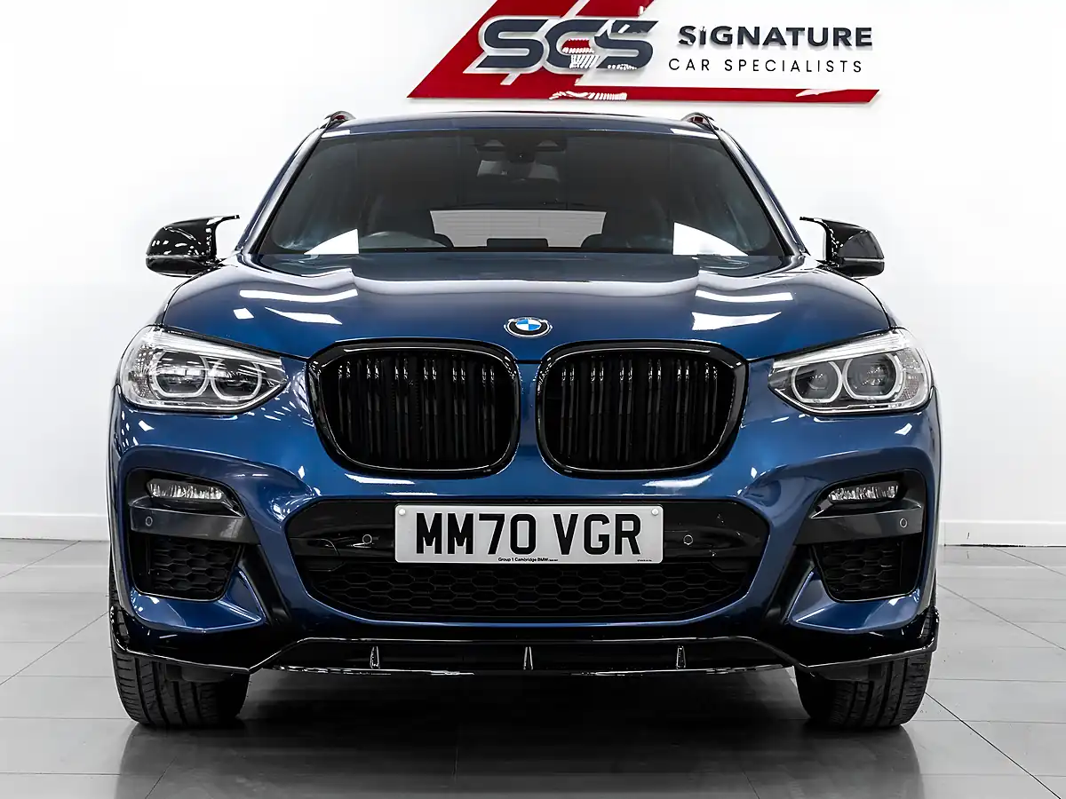 Used 2021 BMW X3 M Sport Phytonic Blue - Interior and Exterior details 6