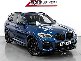 Used 2021 BMW X3 M Sport Phytonic Blue - Interior and Exterior details 8