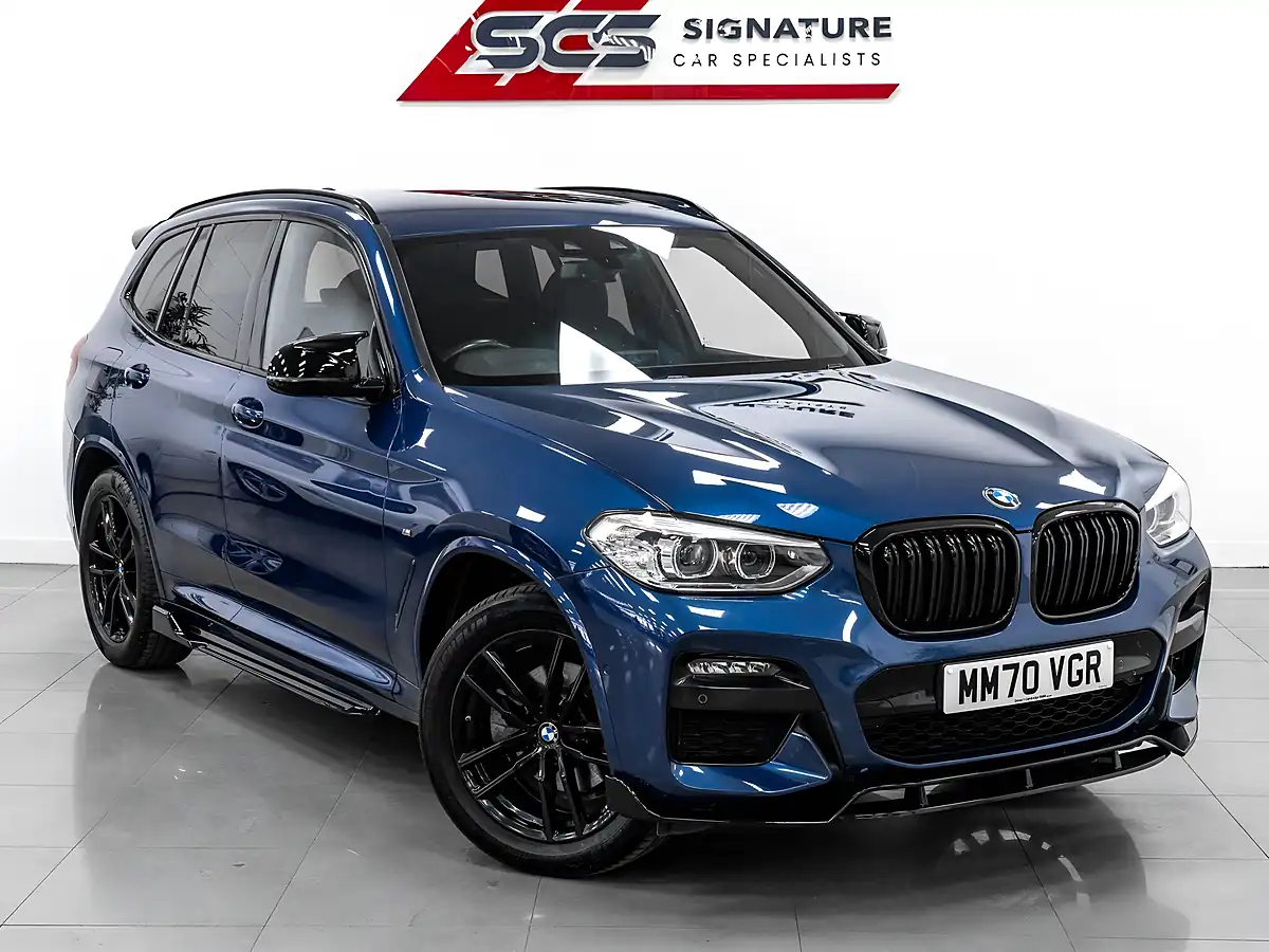 Used 2021 BMW X3 M Sport Phytonic Blue - Interior and Exterior details 8