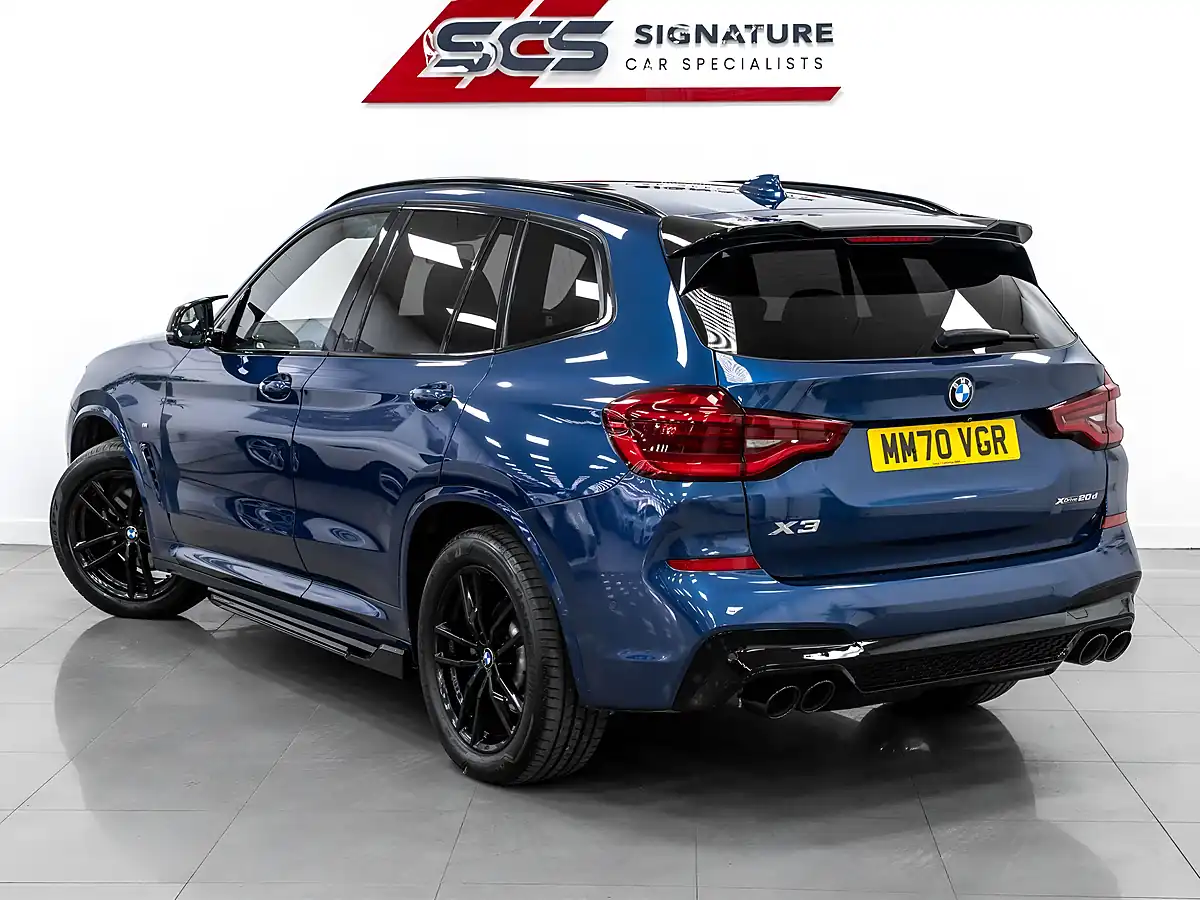Used 2021 BMW X3 M Sport Phytonic Blue - Interior and Exterior details 9