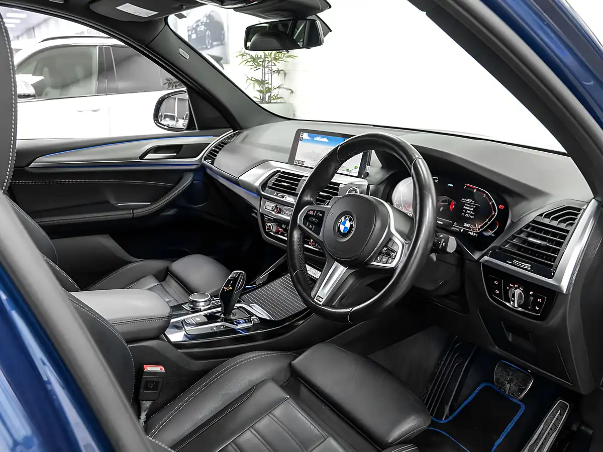 Used 2021 BMW X3 M Sport Phytonic Blue - Interior and Exterior details 12
