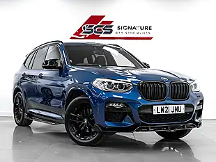 Used 2021 BMW X3 M Sport Phytonic Blue - Interior and Exterior details 20
