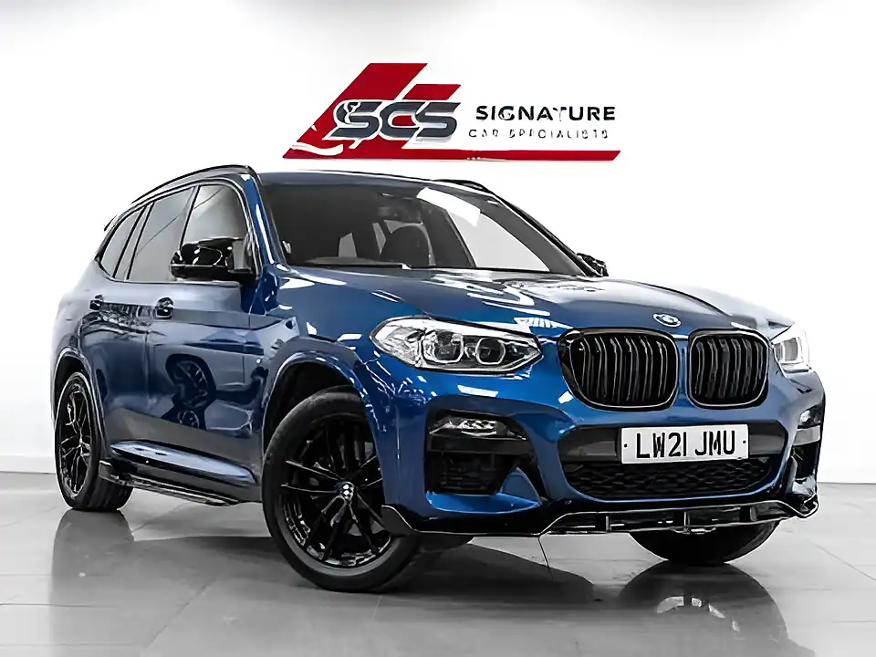 Used 2021 BMW X3 M Sport Phytonic Blue - Interior and Exterior details 20