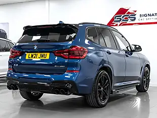 Used 2021 BMW X3 M Sport Phytonic Blue - Interior and Exterior details 5