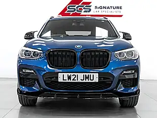 Used 2021 BMW X3 M Sport Phytonic Blue - Interior and Exterior details 6