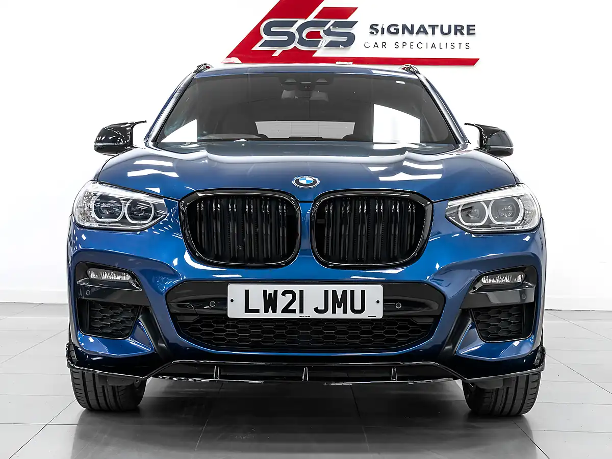 Used 2021 BMW X3 M Sport Phytonic Blue - Interior and Exterior details 6