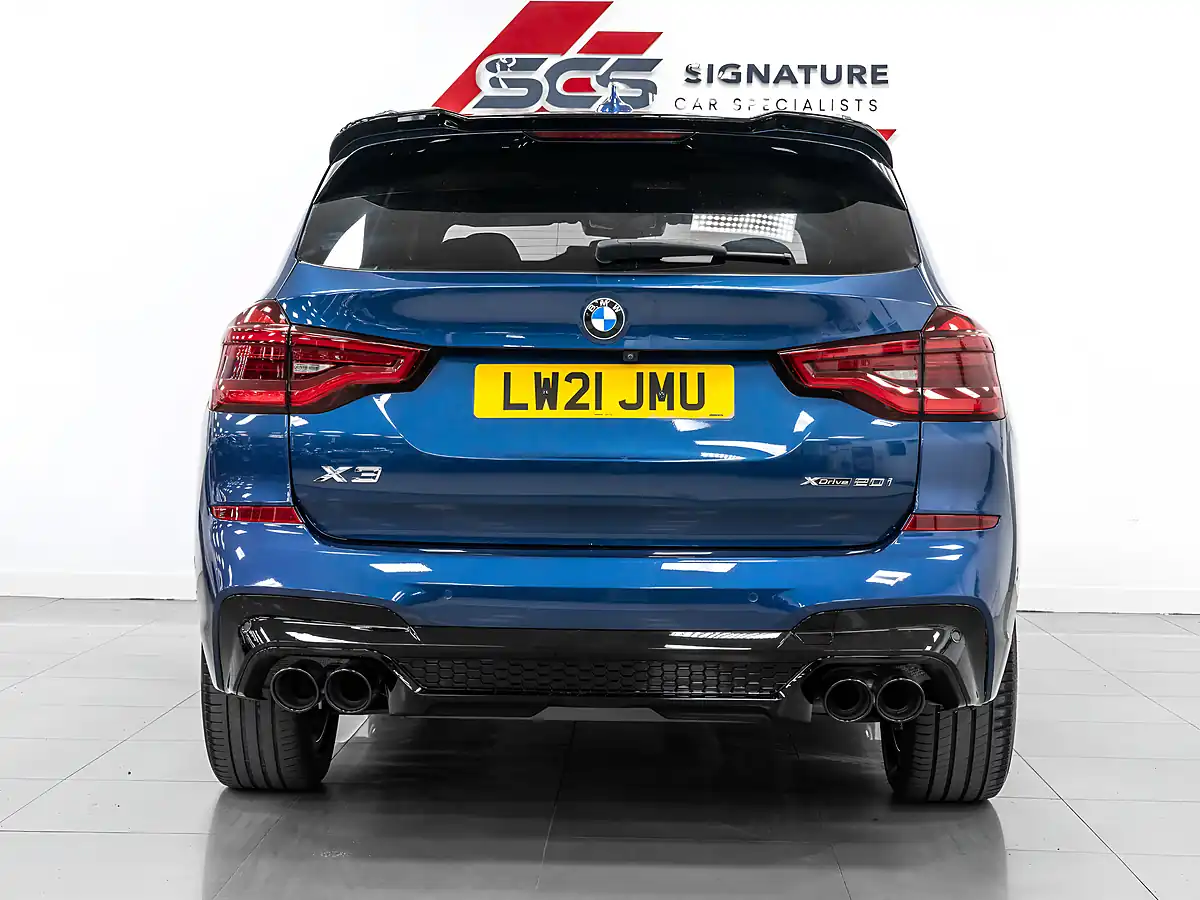 Used 2021 BMW X3 M Sport Phytonic Blue - Interior and Exterior details 7