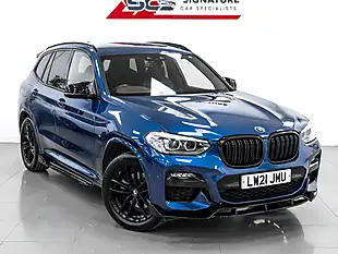 Used 2021 BMW X3 M Sport Phytonic Blue - Interior and Exterior details 8