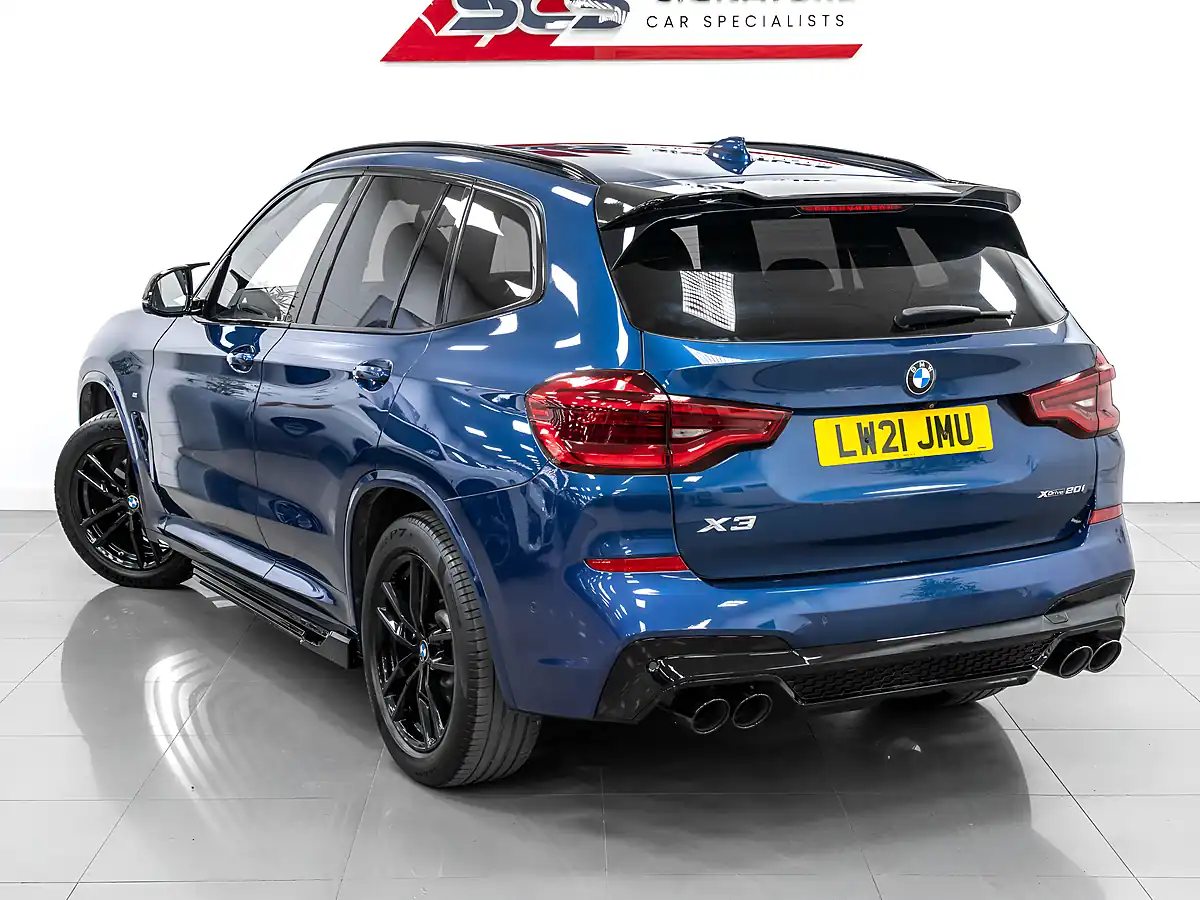 Used 2021 BMW X3 M Sport Phytonic Blue - Interior and Exterior details 9