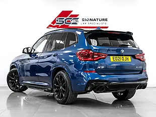Used 2021 BMW X3 M Sport Phytonic Blue - Interior and Exterior details 4