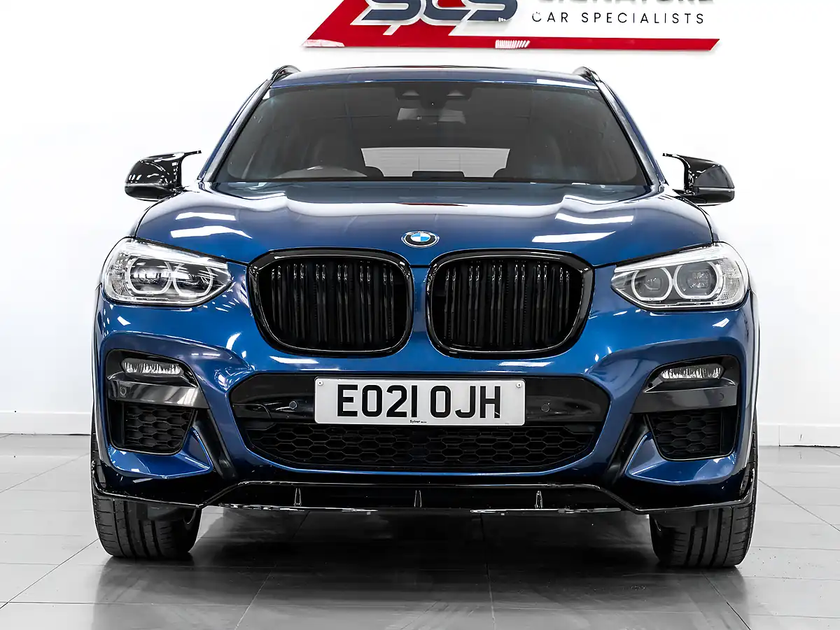 Used 2021 BMW X3 M Sport Phytonic Blue - Interior and Exterior details 6