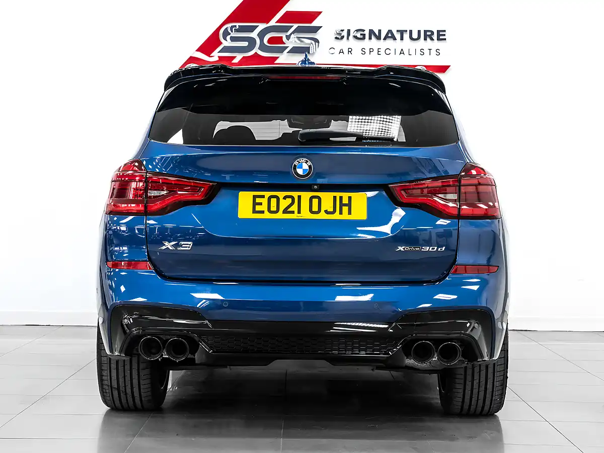 Used 2021 BMW X3 M Sport Phytonic Blue - Interior and Exterior details 7